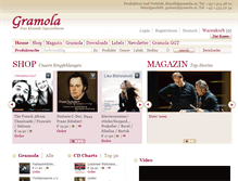 Tablet Screenshot of gramola.at